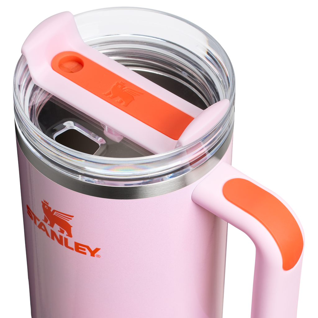 Car-Cup Friendly The Quencher H2.0 Flowstate Tumbler D050X - Double-Wall Vacuum Insulated Travel Tumbler with Straw Detail