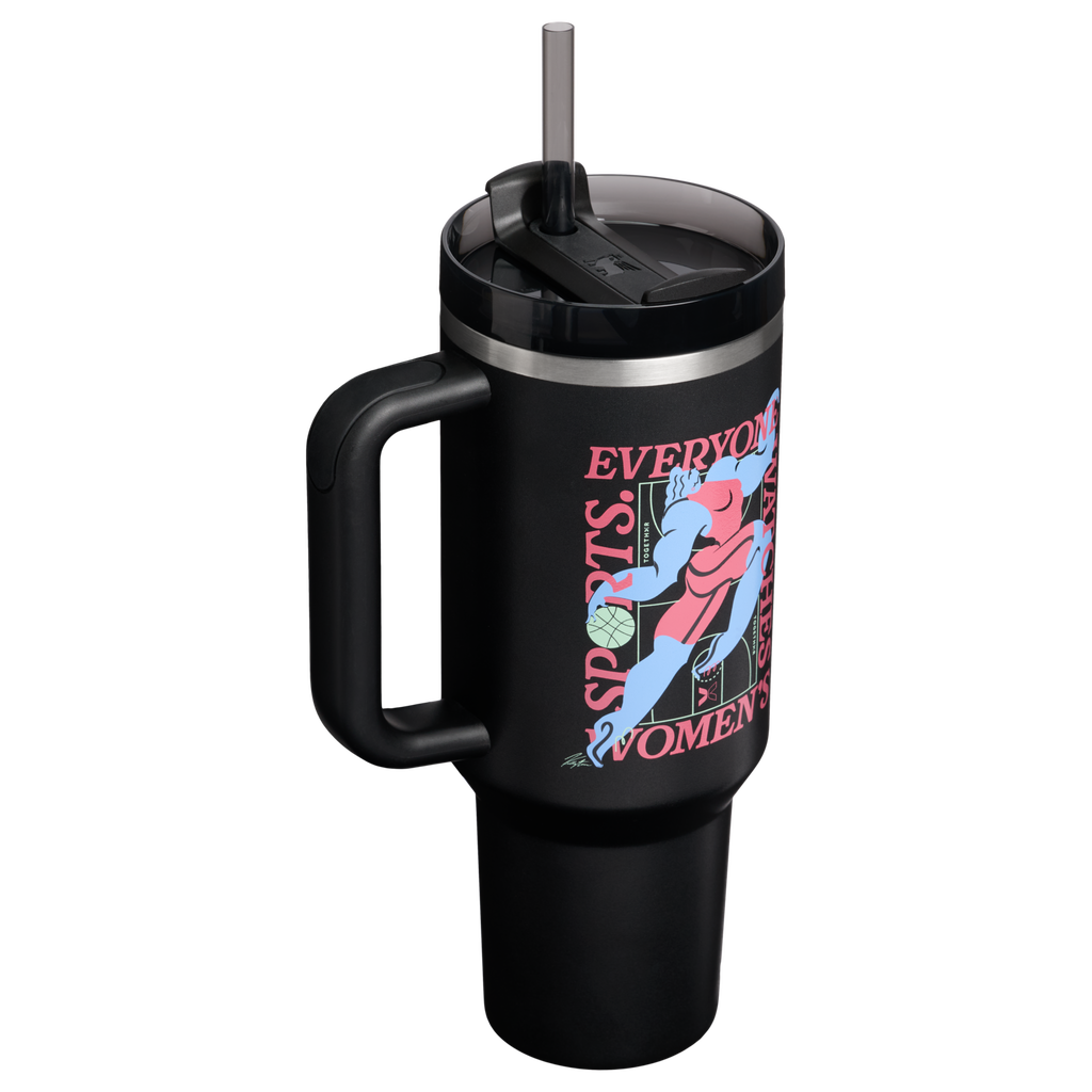 Insulated Travel The Quencher H2.0 Flowstate Tumbler D340Y - Premium Stainless Steel Straw Cup for All-Day Hydration Detail