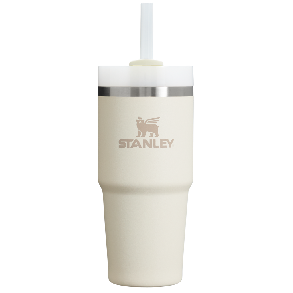 Double-Wall Vacuum The Quencher H2.0 Flowstate Tumbler D214X - 40oz Large Capacity Car-Cup Friendly Quencher - Cream 2.0