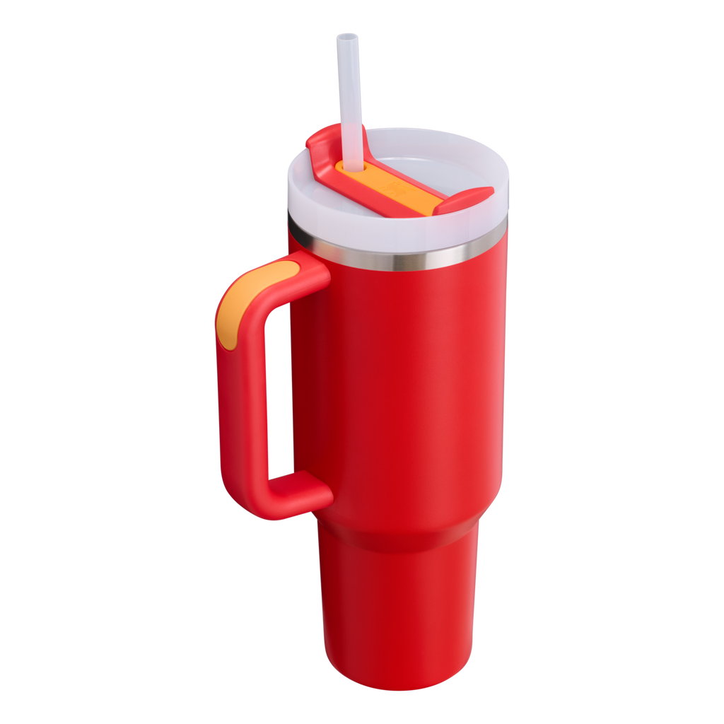 Car-Cup Friendly The Quencher H2.0 Flowstate Tumbler  | Stanley Create D332L - Premium Stainless Steel Straw Cup for All-Day Hydration Detail