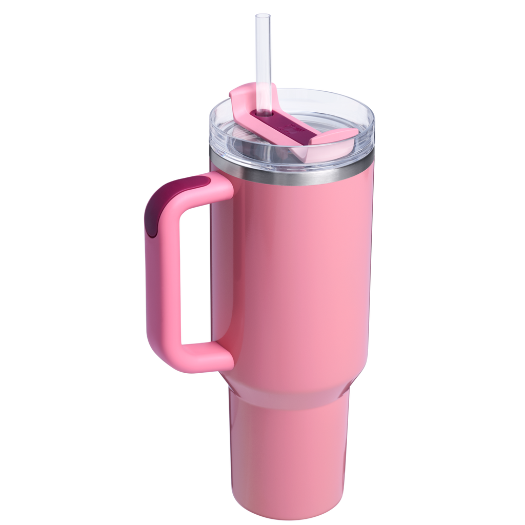 Car-Cup Friendly The Quencher H2.0 Flowstate Tumbler D050X - Double-Wall Vacuum Insulated Travel Tumbler with Straw Detail