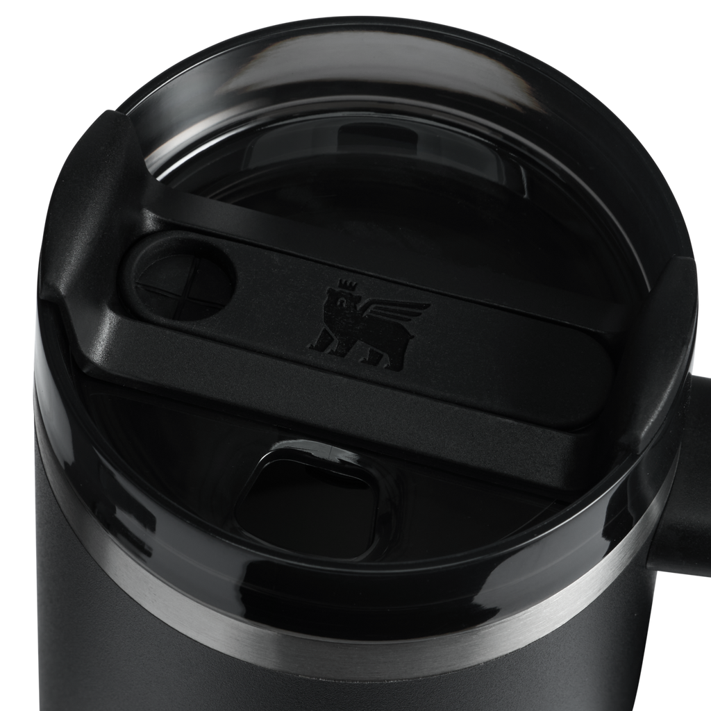 Car-Cup Friendly The Quencher H2.O Flowstate Tumbler D069R - Premium Stainless Steel Straw Cup for All-Day Hydration Detail