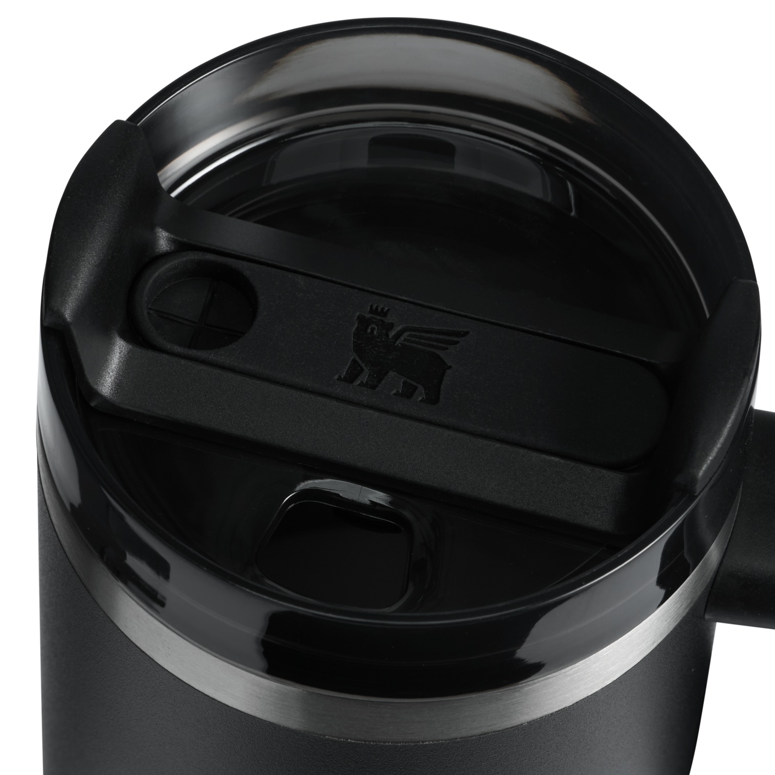Insulated Travel The Quencher H2.O Flowstate Tumbler D068Z - FlowState 3-Position Lid Insulated Travel Mug Detail