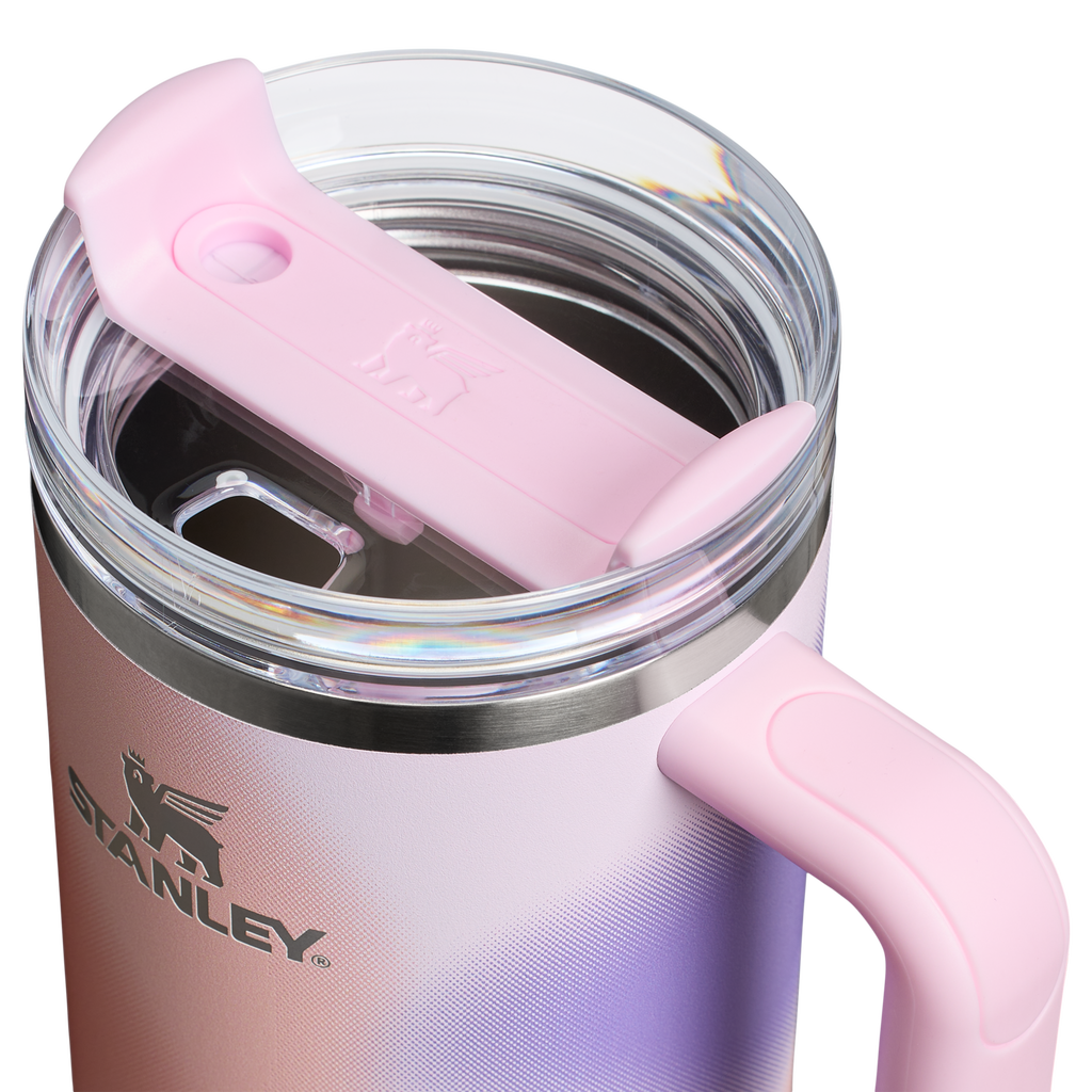 Car-Cup Friendly The Quencher H2.0 Flowstate Tumbler D050X - Double-Wall Vacuum Insulated Travel Tumbler with Straw Detail