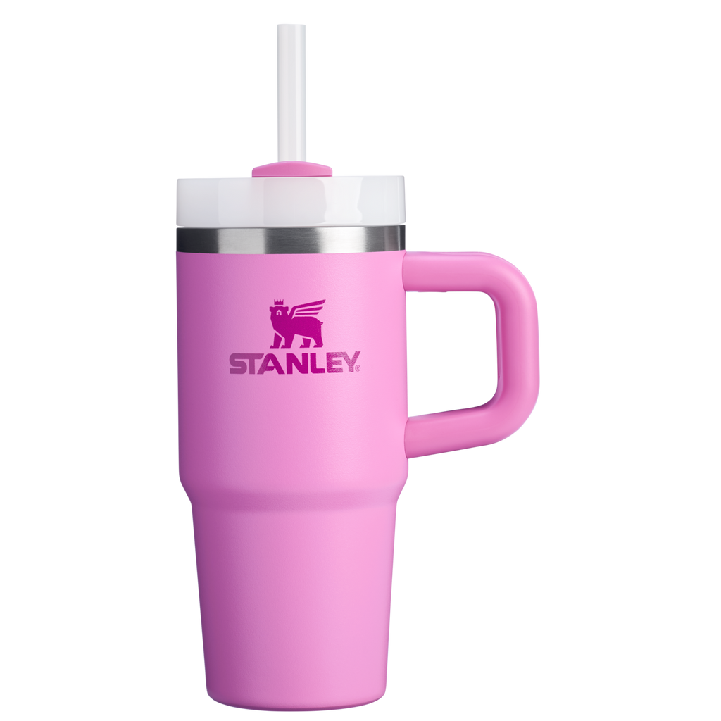 Insulated Travel The Quencher H2.O Flowstate Tumbler | Stanley Create D291F - Double-Wall Vacuum Insulated Travel Tumbler with Straw Detail