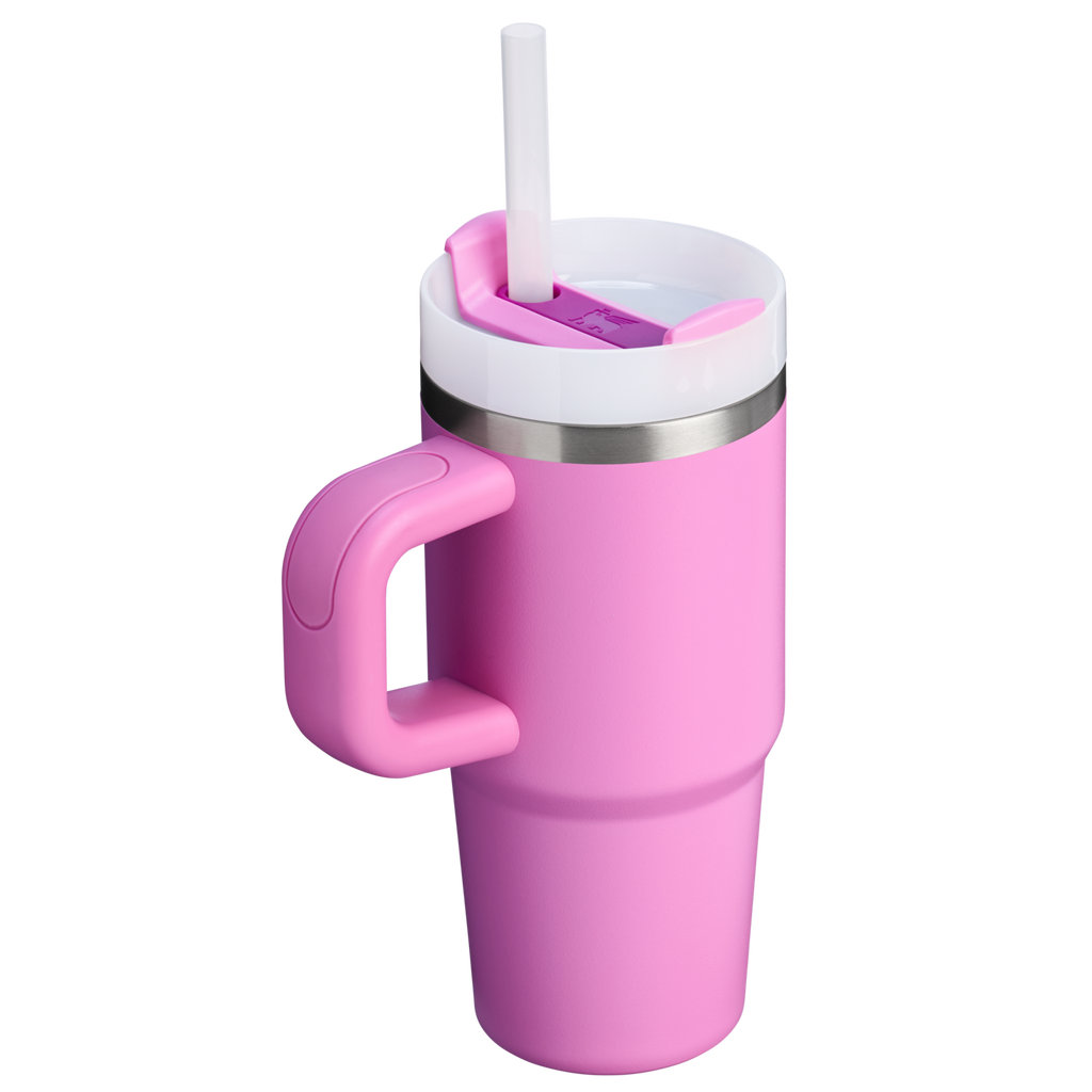 Insulated Travel The Quencher H2.O Flowstate Tumbler | Stanley Create D291F - Double-Wall Vacuum Insulated Travel Tumbler with Straw Detail