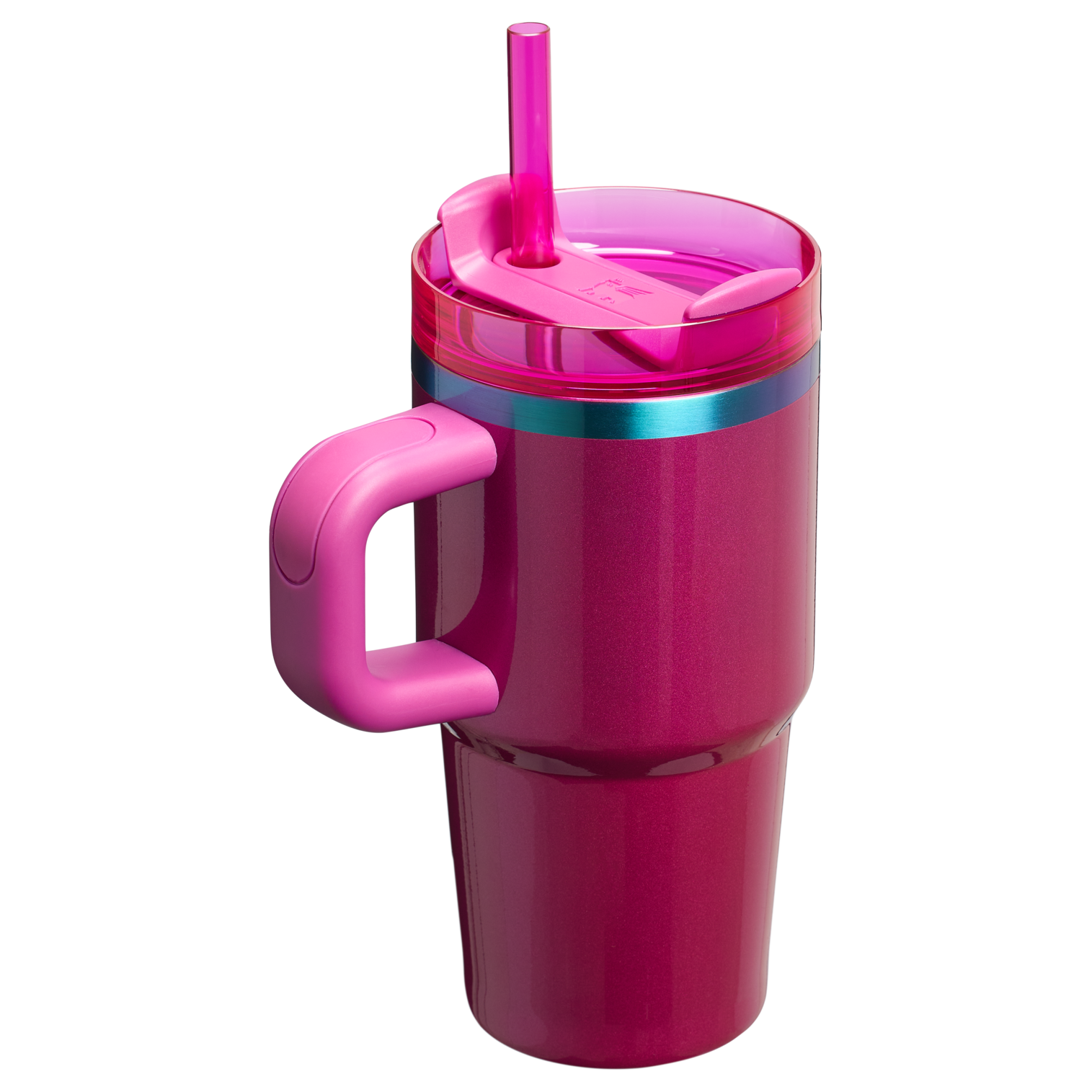 Car-Cup Friendly The Quencher H2.O Flowstate Tumbler D069R - Premium Stainless Steel Straw Cup for All-Day Hydration Detail