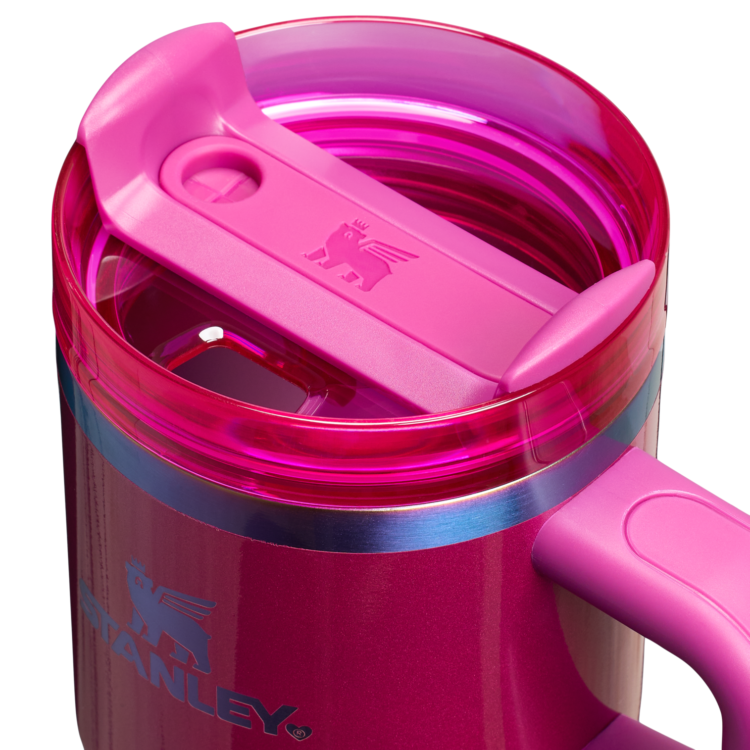 Car-Cup Friendly The Quencher H2.O Flowstate Tumbler D069R - Premium Stainless Steel Straw Cup for All-Day Hydration Detail