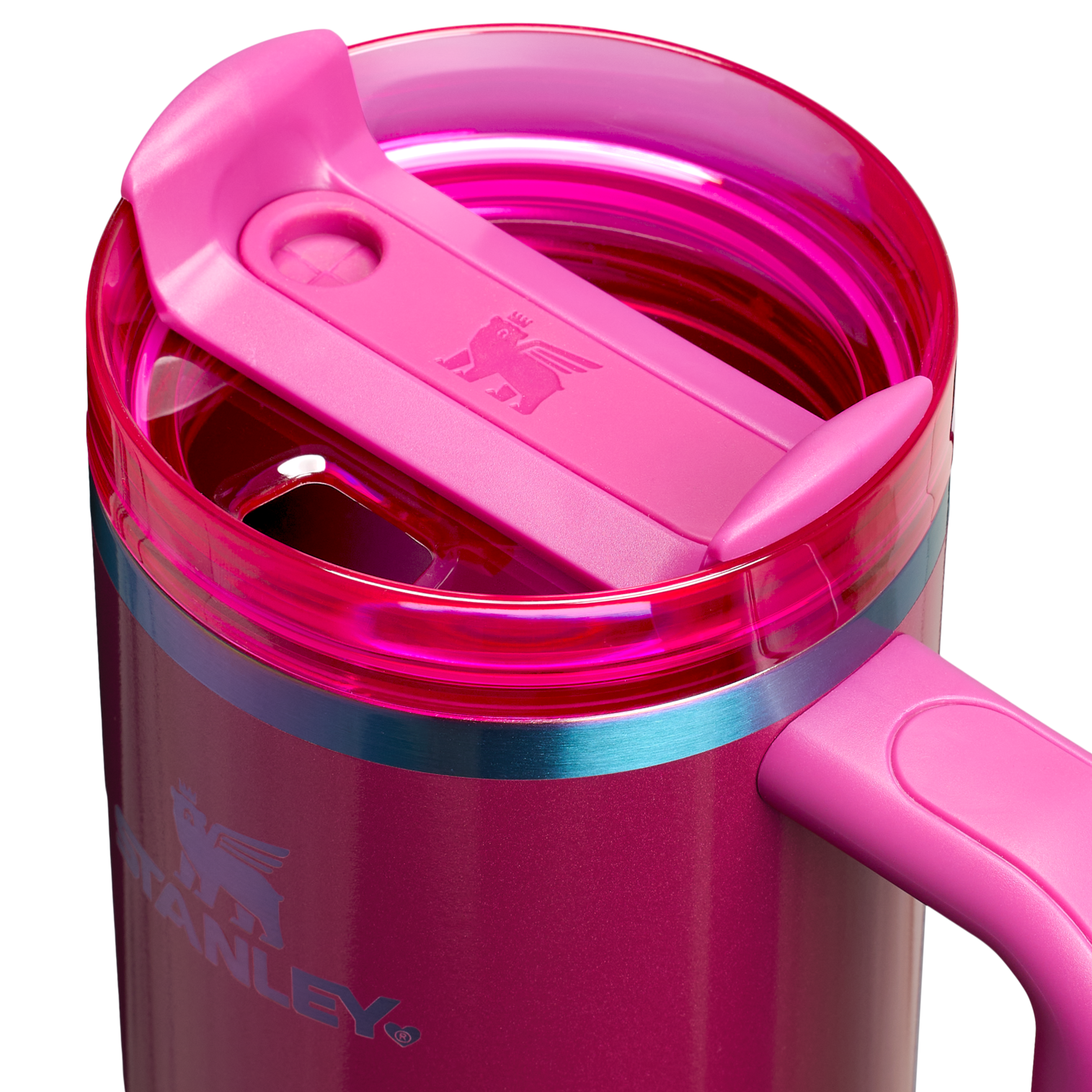 Double-Wall Vacuum The Quencher H2.0 Flowstate Tumbler D051L - FlowState 3-Position Lid Insulated Travel Mug Detail