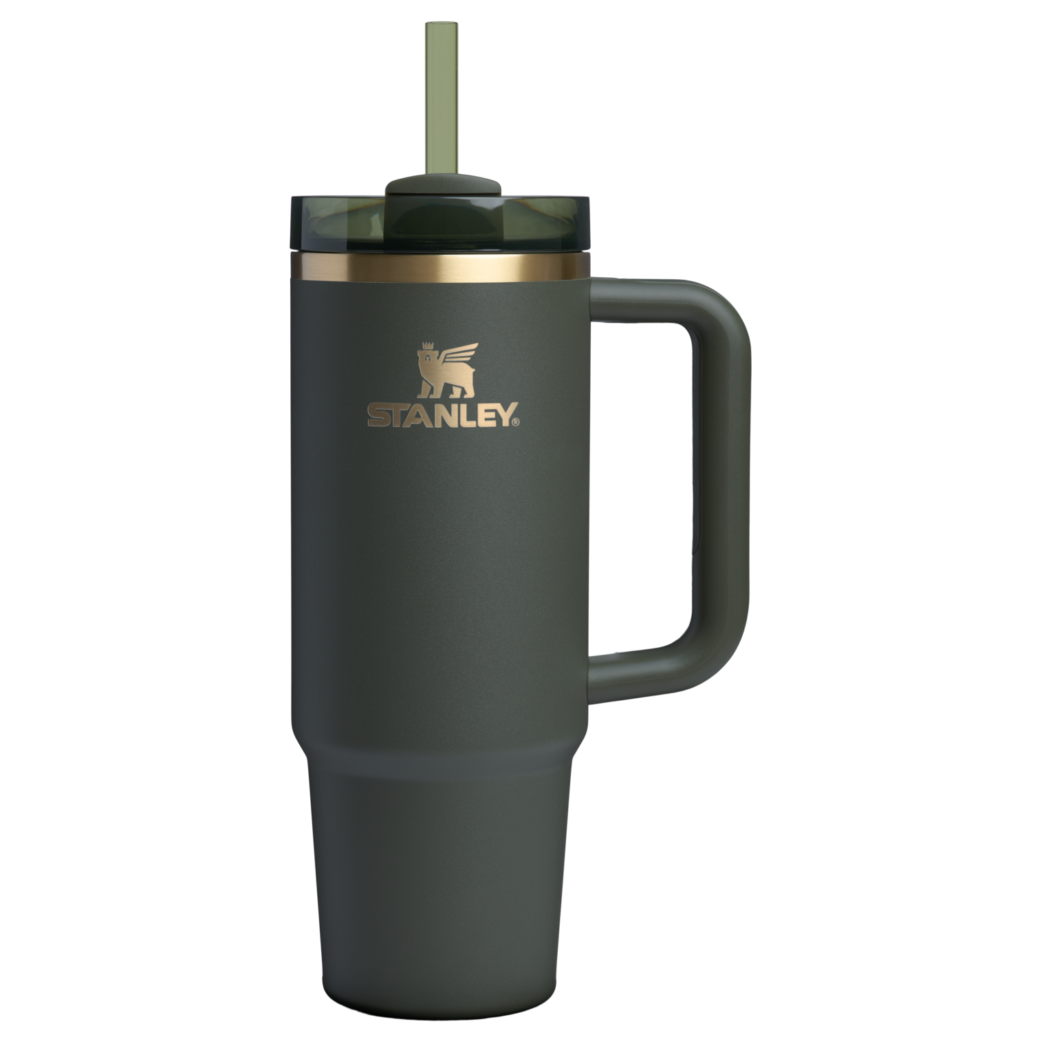 Double-Wall Vacuum The Quencher H2.0 Flowstate Tumbler | Stanley Create D331C - FlowState 3-Position Lid Insulated Travel Mug Detail