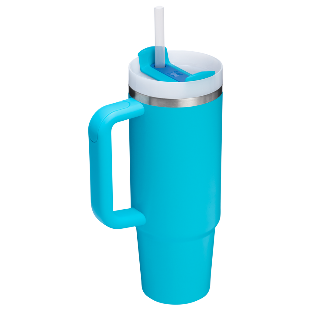 Double-Wall Vacuum The Quencher H2.0 Flowstate Tumbler | Stanley Create D331C - FlowState 3-Position Lid Insulated Travel Mug Detail