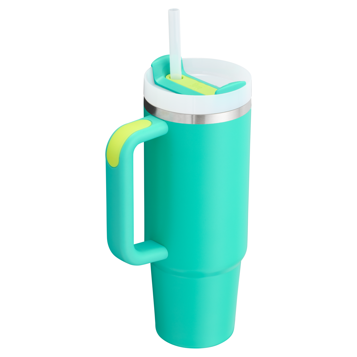 Double-Wall Vacuum The Quencher H2.0 Flowstate Tumbler | Stanley Create D331C - FlowState 3-Position Lid Insulated Travel Mug Detail