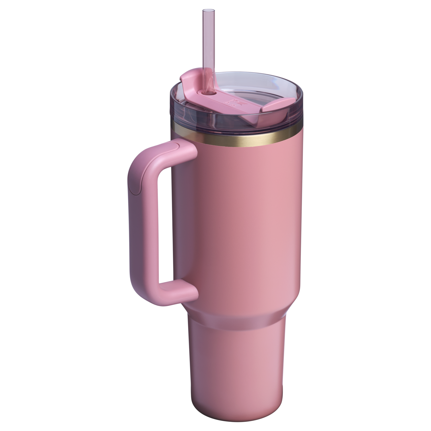 Car-Cup Friendly The Quencher H2.0 Flowstate Tumbler D050X - Double-Wall Vacuum Insulated Travel Tumbler with Straw Detail