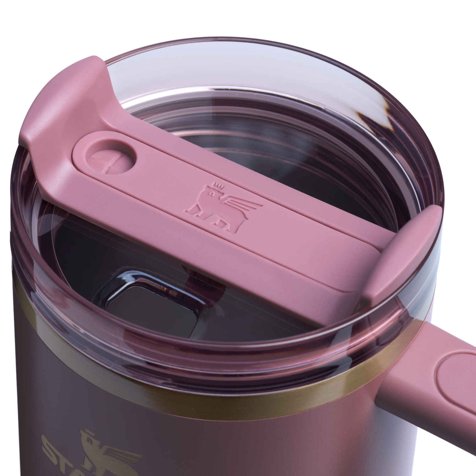 Car-Cup Friendly The Quencher H2.0 Flowstate Tumbler D050X - Double-Wall Vacuum Insulated Travel Tumbler with Straw Detail
