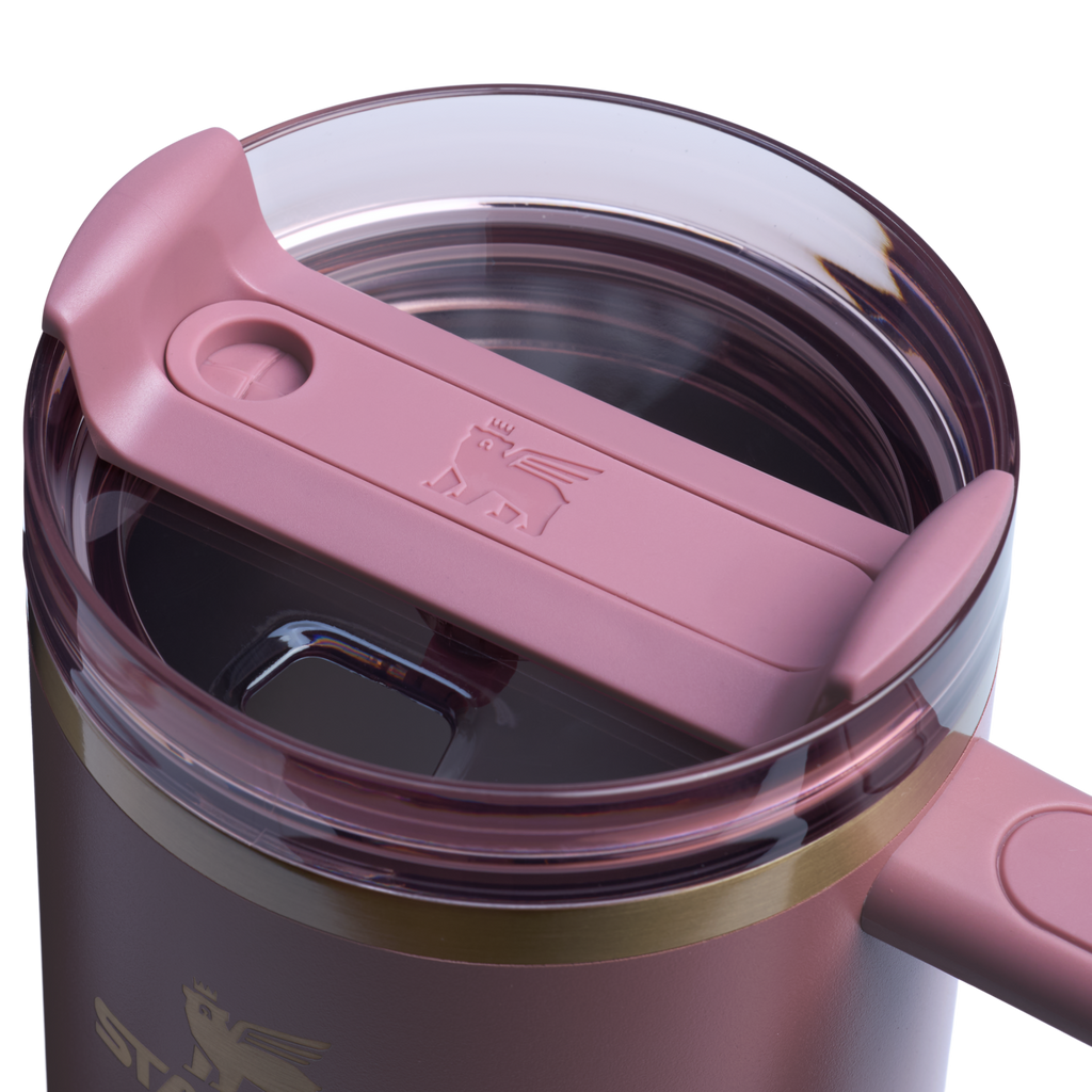 Car-Cup Friendly The Quencher H2.0 Flowstate Tumbler  | Stanley Create D332L - Premium Stainless Steel Straw Cup for All-Day Hydration Detail