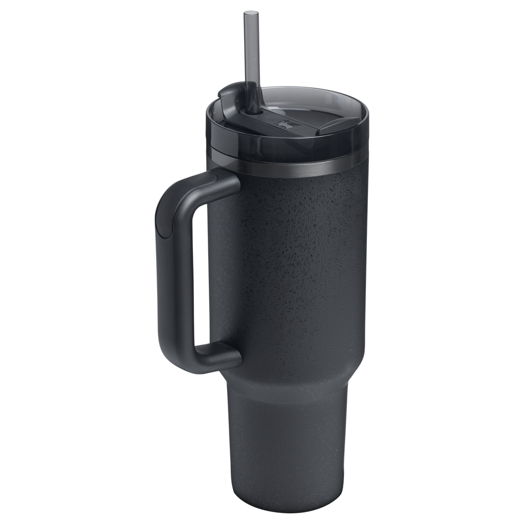 Car-Cup Friendly The Quencher H2.0 Flowstate Tumbler  | Stanley Create D332L - Premium Stainless Steel Straw Cup for All-Day Hydration Detail