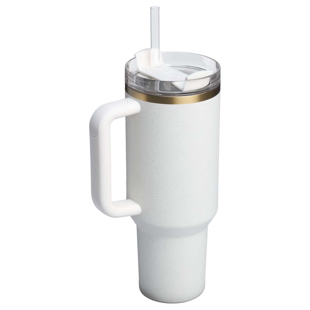 Car-Cup Friendly The Quencher H2.0 Flowstate Tumbler  | Stanley Create D332L - Premium Stainless Steel Straw Cup for All-Day Hydration Detail
