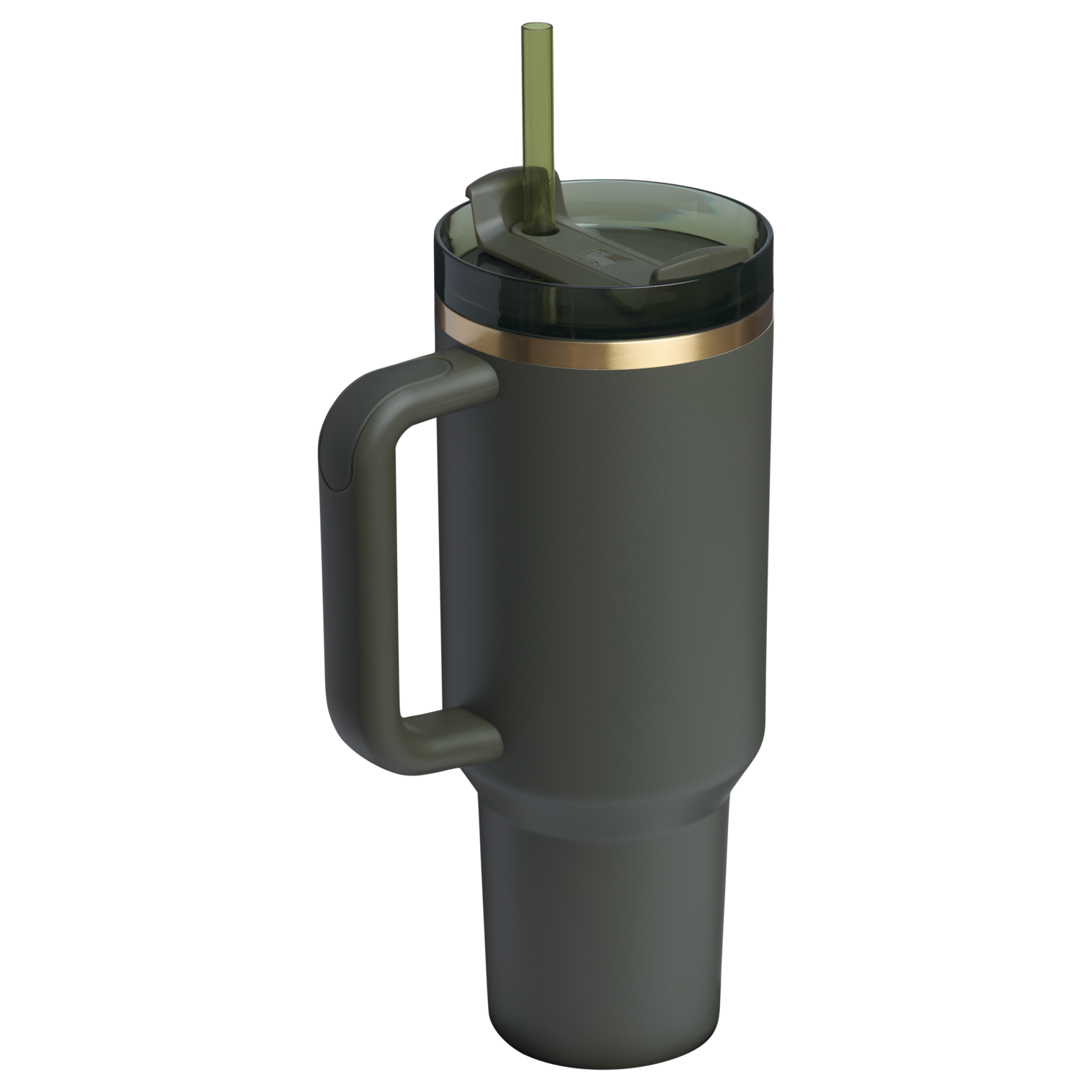 Car-Cup Friendly The Quencher H2.0 Flowstate Tumbler D050X - Double-Wall Vacuum Insulated Travel Tumbler with Straw Detail