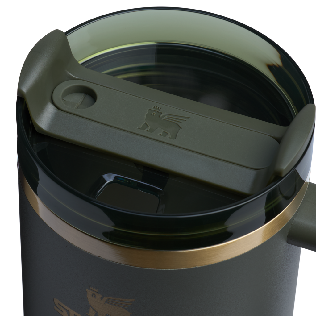 Car-Cup Friendly The Quencher H2.0 Flowstate Tumbler D050X - Double-Wall Vacuum Insulated Travel Tumbler with Straw Detail