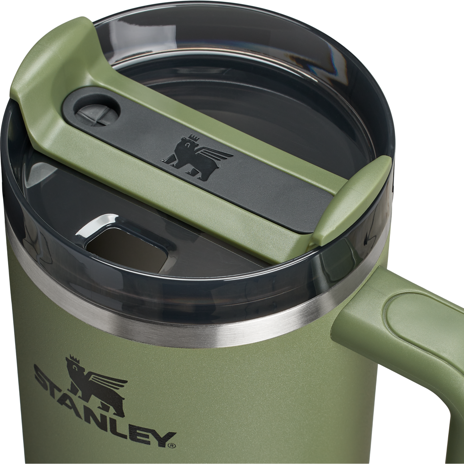 Car-Cup Friendly The Quencher H2.0 Flowstate Tumbler D050X - Double-Wall Vacuum Insulated Travel Tumbler with Straw Detail