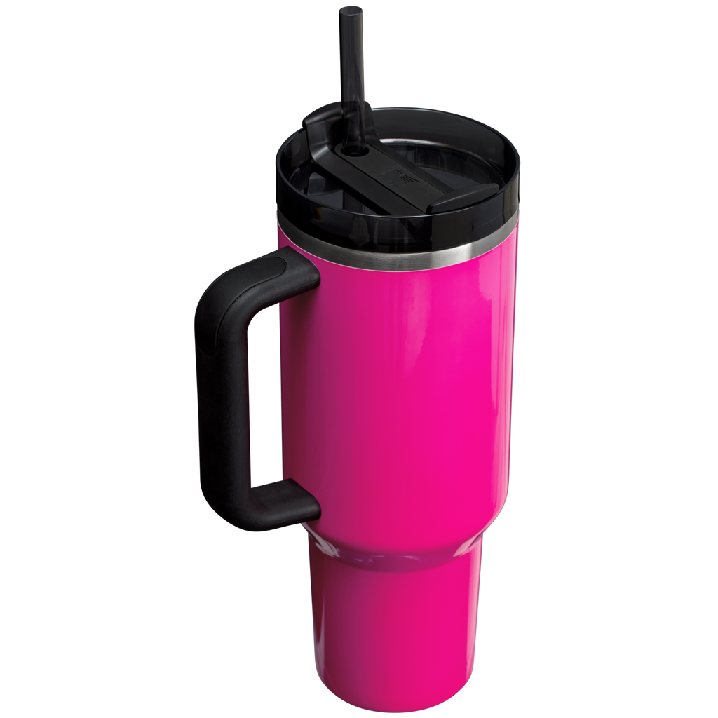 Car-Cup Friendly The Quencher H2.0 Flowstate Tumbler  | Stanley Create D332L - Premium Stainless Steel Straw Cup for All-Day Hydration Detail