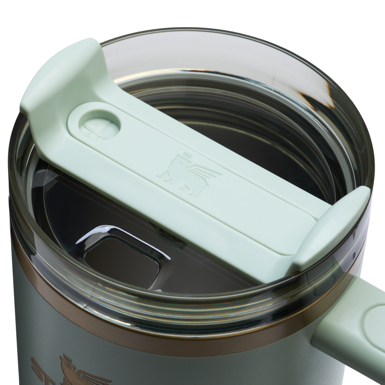 Car-Cup Friendly The Quencher H2.0 Flowstate Tumbler  | Stanley Create D332L - Premium Stainless Steel Straw Cup for All-Day Hydration Detail