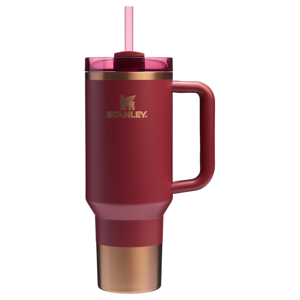 Car-Cup Friendly The Quencher H2.0 Flowstate Tumbler  | Stanley Create D332L - Premium Stainless Steel Straw Cup for All-Day Hydration Detail