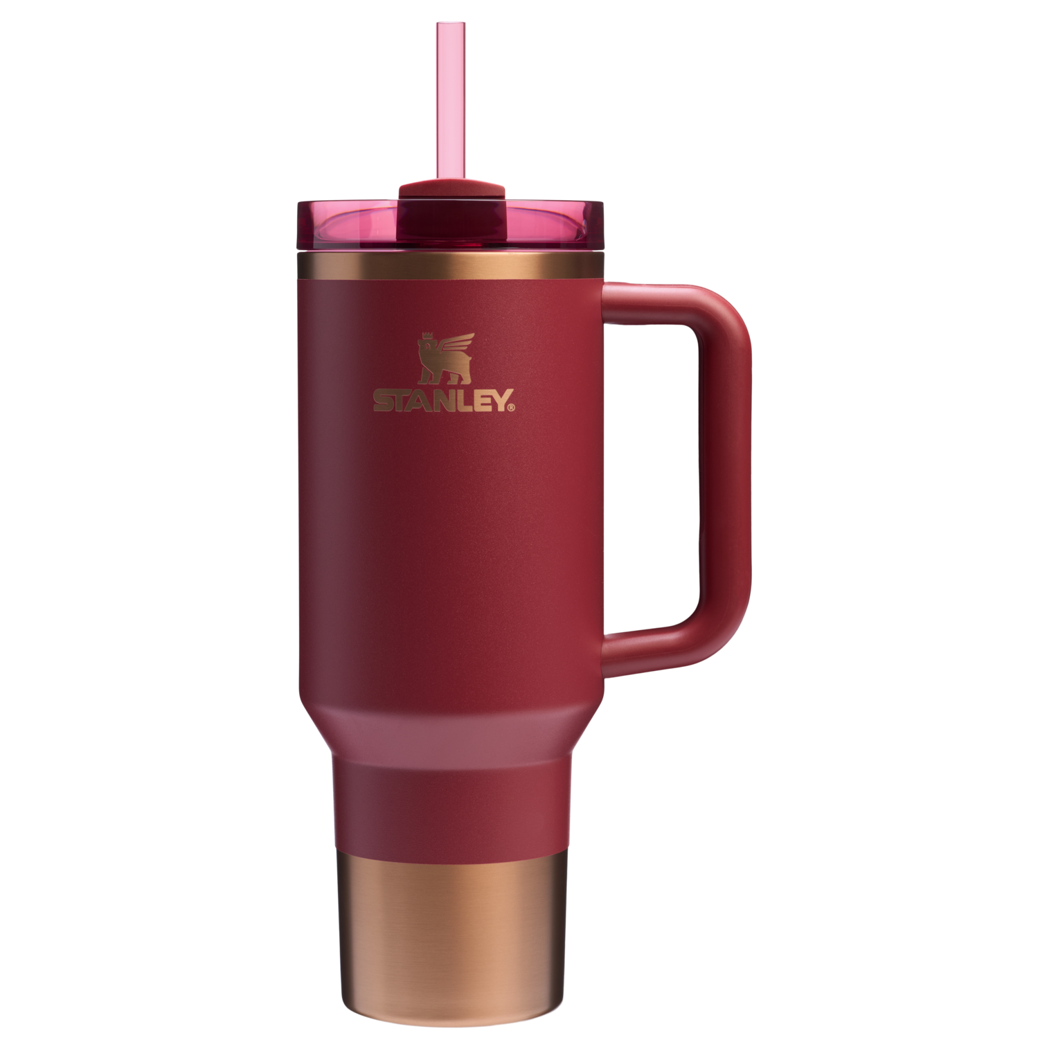 Car-Cup Friendly The Quencher H2.0 Flowstate Tumbler  | Stanley Create D332L - Premium Stainless Steel Straw Cup for All-Day Hydration Detail