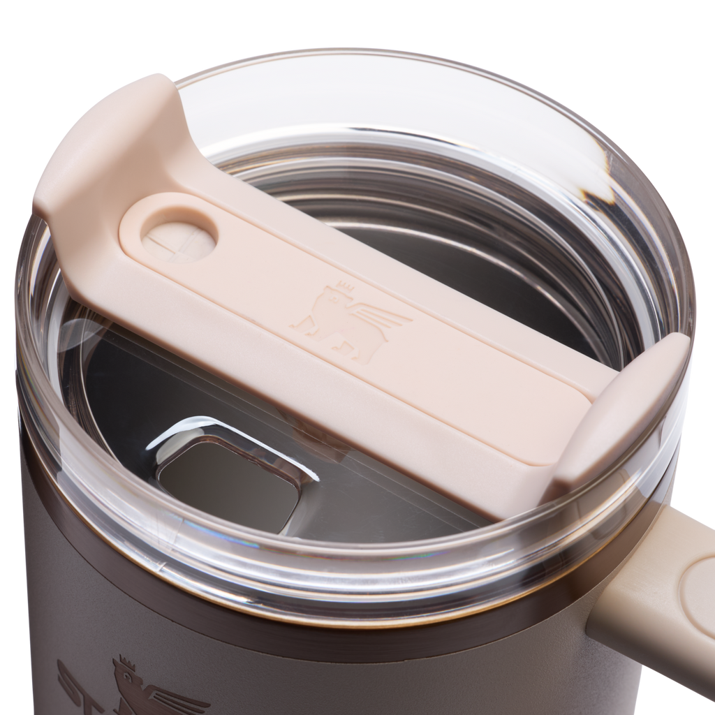 Car-Cup Friendly The Quencher H2.0 Flowstate Tumbler  | Stanley Create D332L - Premium Stainless Steel Straw Cup for All-Day Hydration Detail