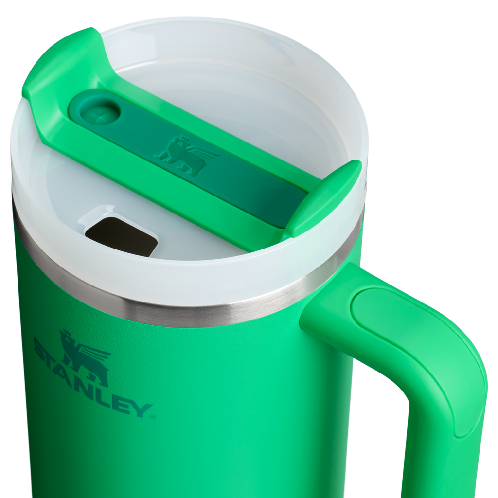 Car-Cup Friendly The Quencher H2.0 Flowstate Tumbler  | Stanley Create D332L - Premium Stainless Steel Straw Cup for All-Day Hydration Detail