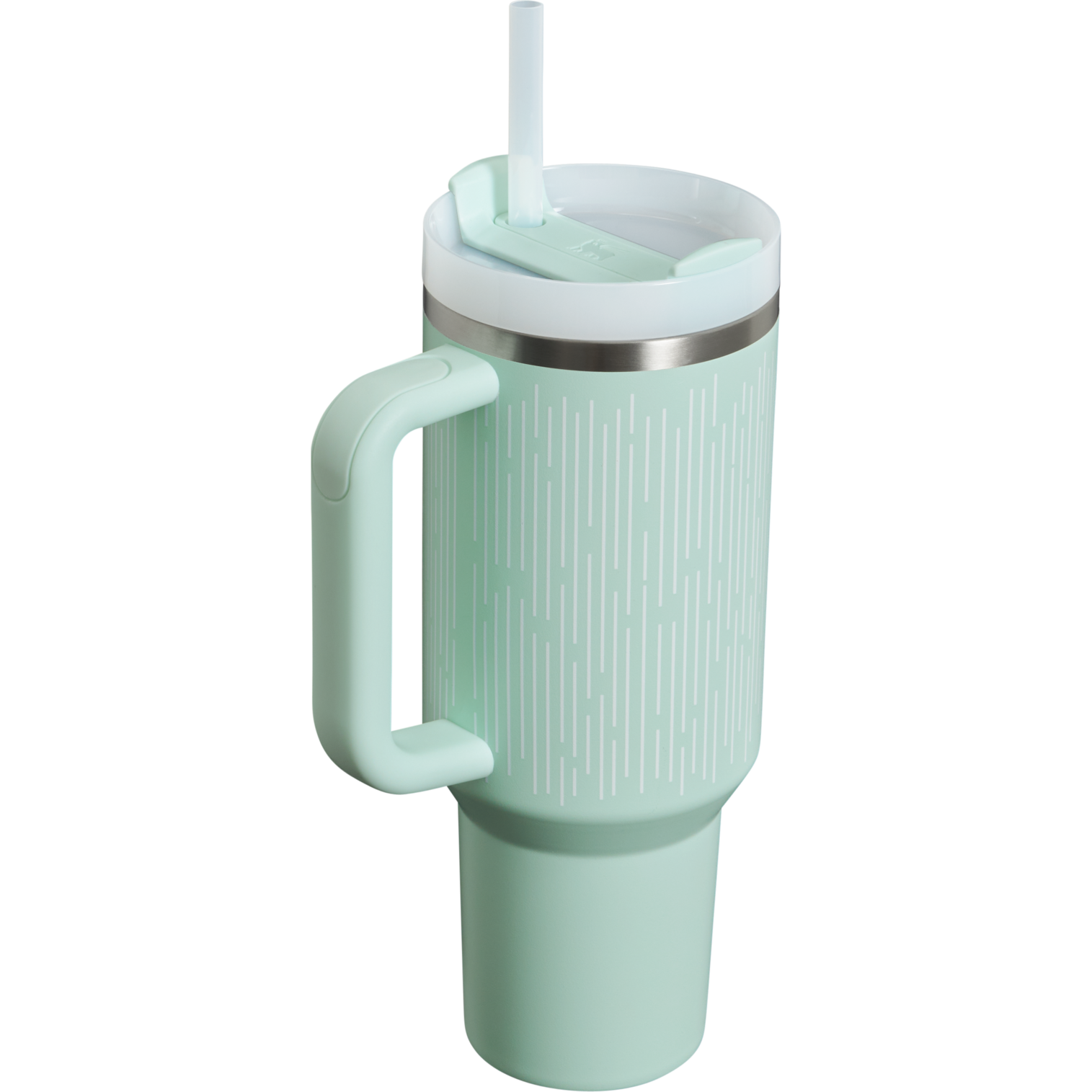Car-Cup Friendly The Quencher H2.0 Flowstate Tumbler D050X - Double-Wall Vacuum Insulated Travel Tumbler with Straw Detail