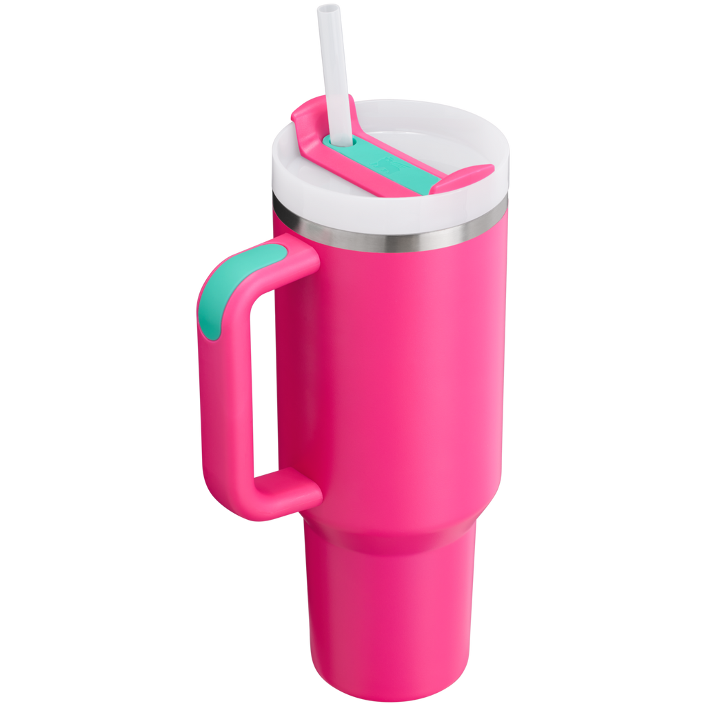 Car-Cup Friendly The Quencher H2.0 Flowstate Tumbler D050X - Double-Wall Vacuum Insulated Travel Tumbler with Straw Detail