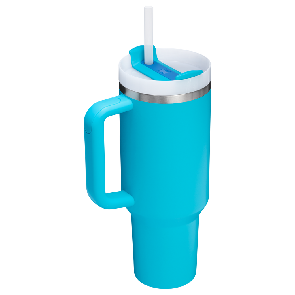 Car-Cup Friendly The Quencher H2.0 Flowstate Tumbler D050X - Double-Wall Vacuum Insulated Travel Tumbler with Straw Detail