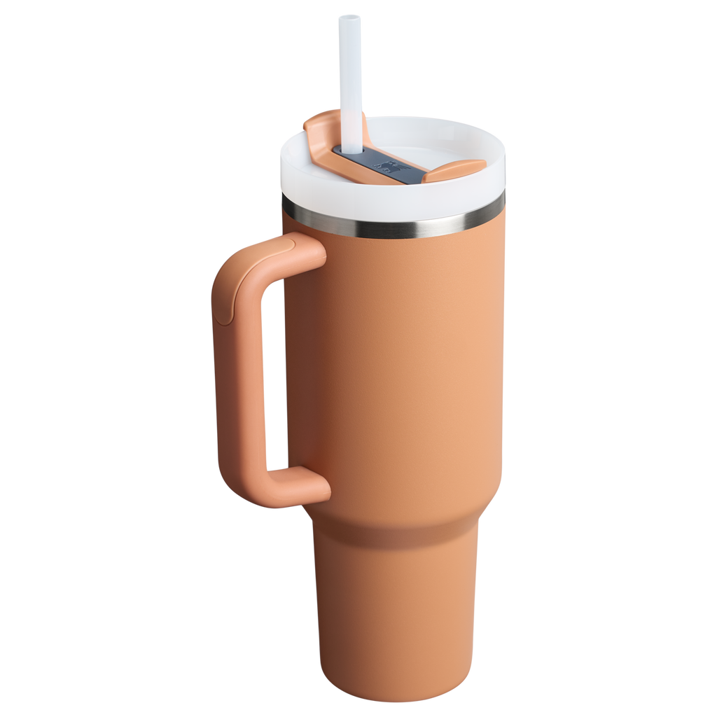 Car-Cup Friendly The Quencher H2.0 Flowstate Tumbler D050X - Double-Wall Vacuum Insulated Travel Tumbler with Straw Detail