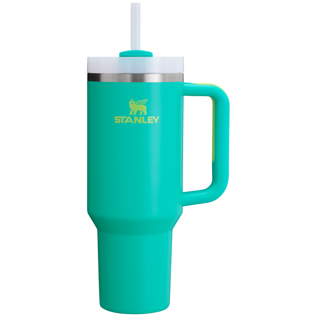 Car-Cup Friendly The Quencher H2.0 Flowstate Tumbler  | Stanley Create D332L - Premium Stainless Steel Straw Cup for All-Day Hydration Detail