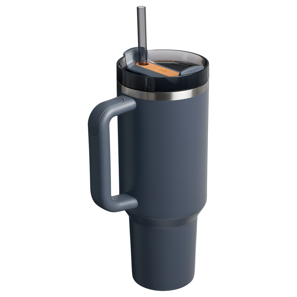 Car-Cup Friendly The Quencher H2.0 Flowstate Tumbler D050X - Double-Wall Vacuum Insulated Travel Tumbler with Straw Detail