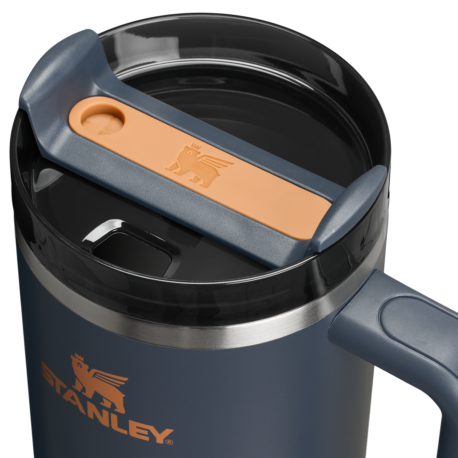 Car-Cup Friendly The Quencher H2.0 Flowstate Tumbler  | Stanley Create D332L - Premium Stainless Steel Straw Cup for All-Day Hydration Detail