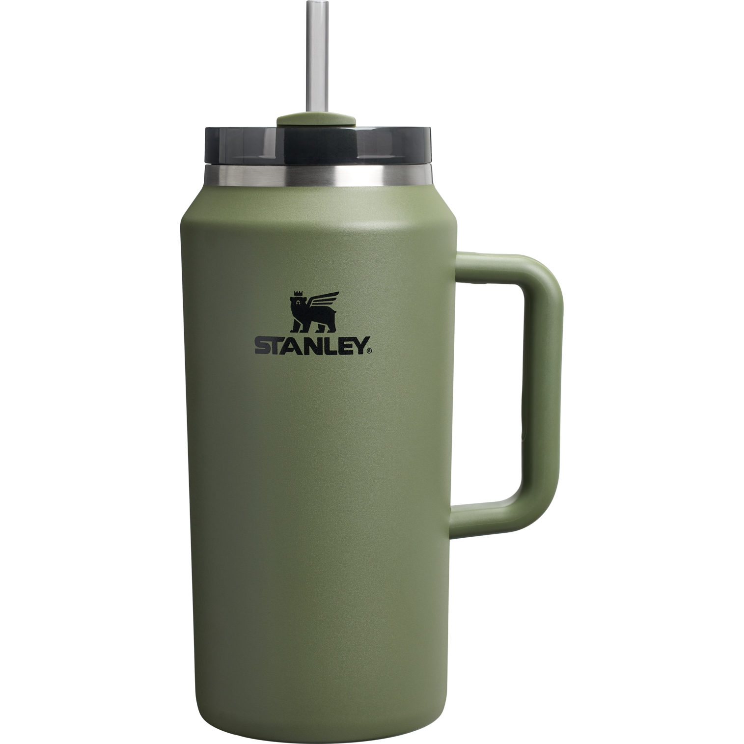 Double-Wall Vacuum The Quencher H2.0 Flowstate Tumbler D365U - 40oz Large Capacity Car-Cup Friendly Quencher - Dried Pine