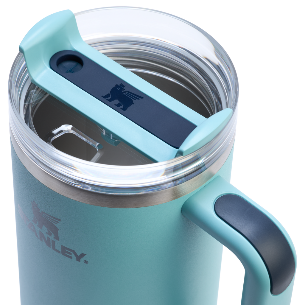 Car-Cup Friendly The Quencher H2.0 Flowstate Tumbler  | Stanley Create D332L - Premium Stainless Steel Straw Cup for All-Day Hydration Detail