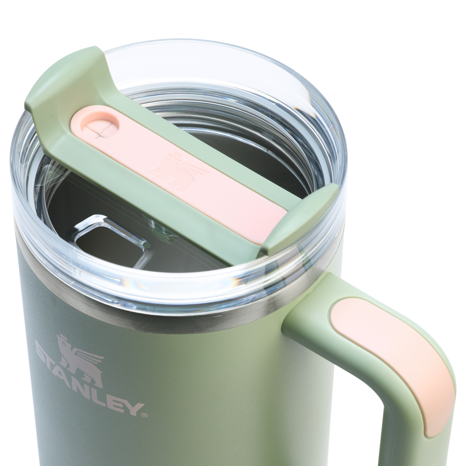 Car-Cup Friendly The Quencher H2.0 Flowstate Tumbler  | Stanley Create D332L - Premium Stainless Steel Straw Cup for All-Day Hydration Detail