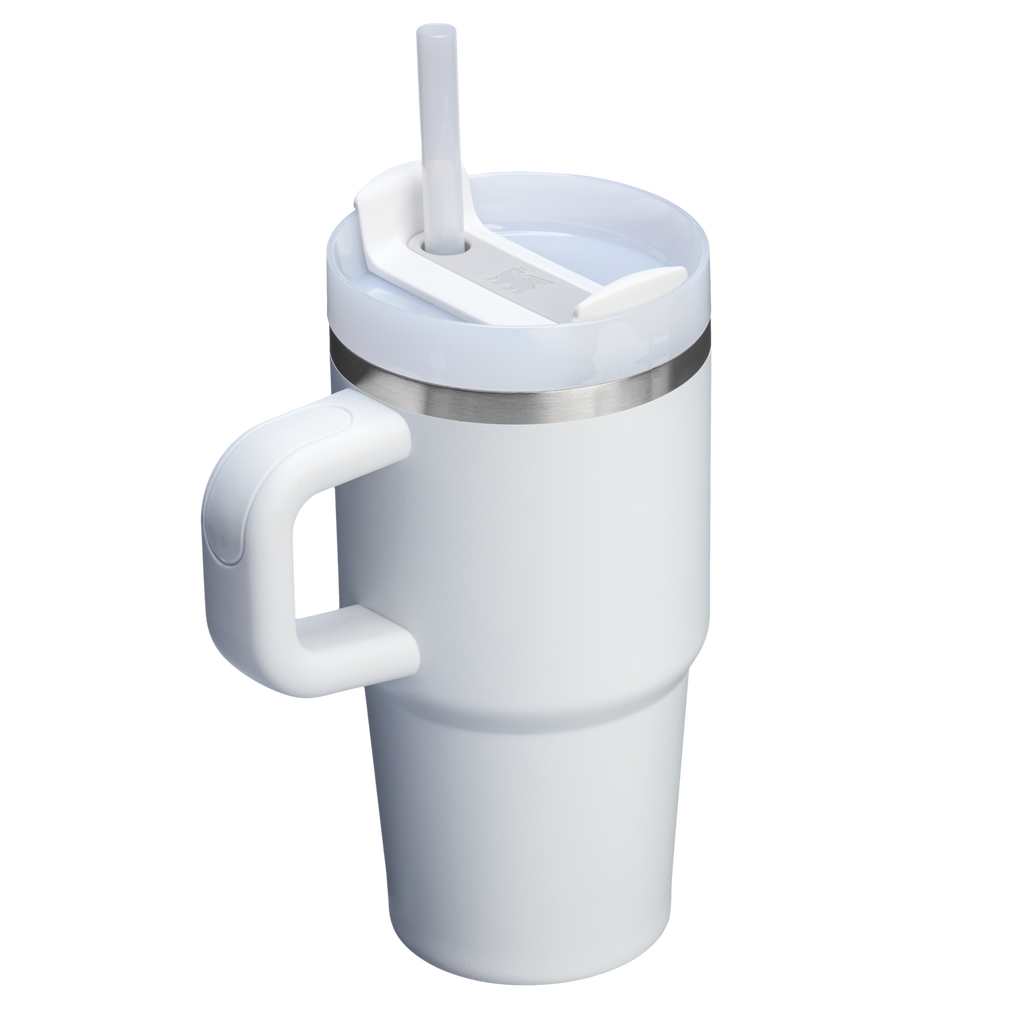 Double-Wall Vacuum The Quencher H2.O Flowstate Tumbler with Handle | Stanley Create D309N - FlowState 3-Position Lid Insulated Travel Mug Detail