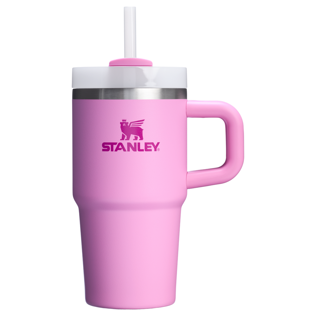 Double-Wall Vacuum The Quencher H2.O Flowstate Tumbler with Handle | Stanley Create D309N - FlowState 3-Position Lid Insulated Travel Mug Detail