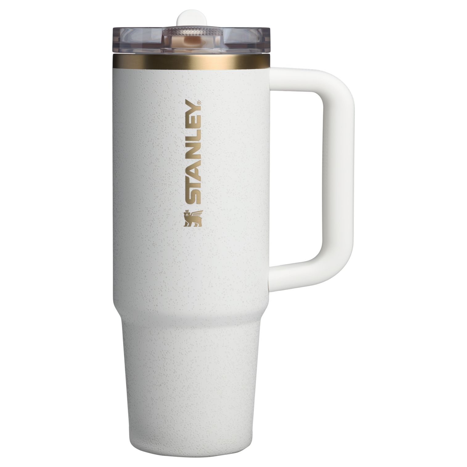 Double-Wall Vacuum The Quencher H2.0 Flowstate Tumbler | Stanley Create D331C - FlowState 3-Position Lid Insulated Travel Mug Detail