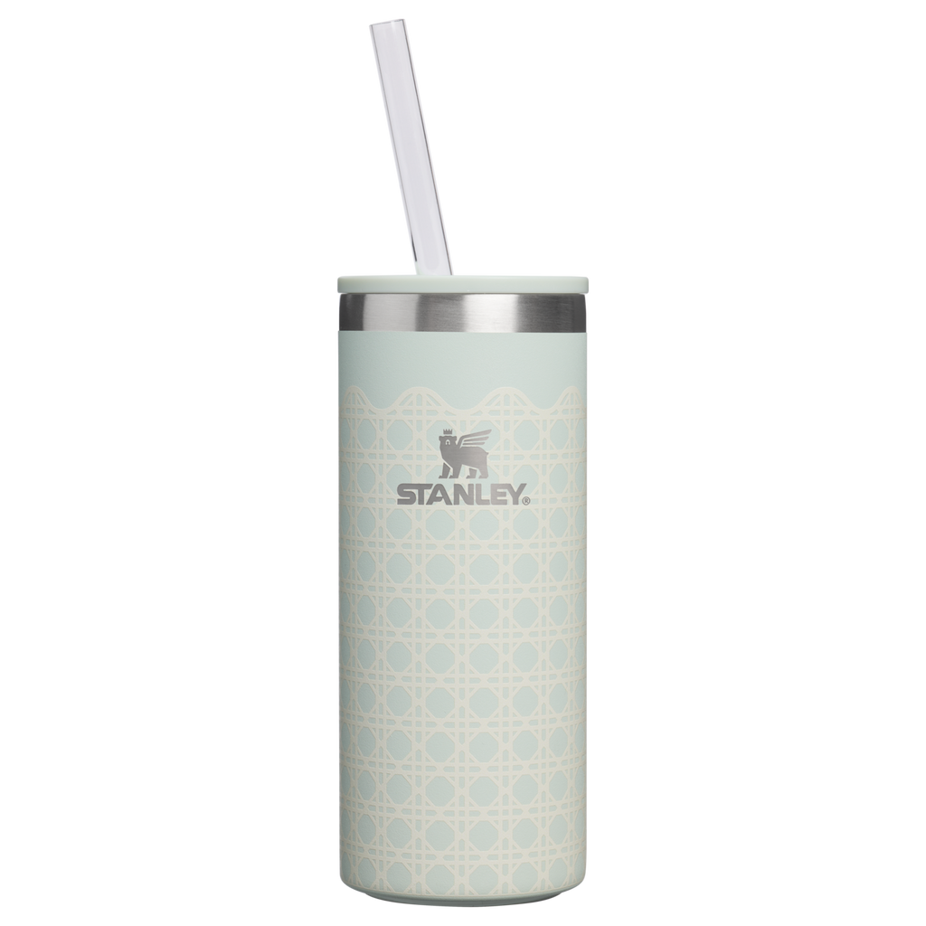 Leak-Proof Insulated The Everyday Slim Can Cooler Cup D350R - Julienne Series Portable Picnic Chiller Tote - Mist Rattan