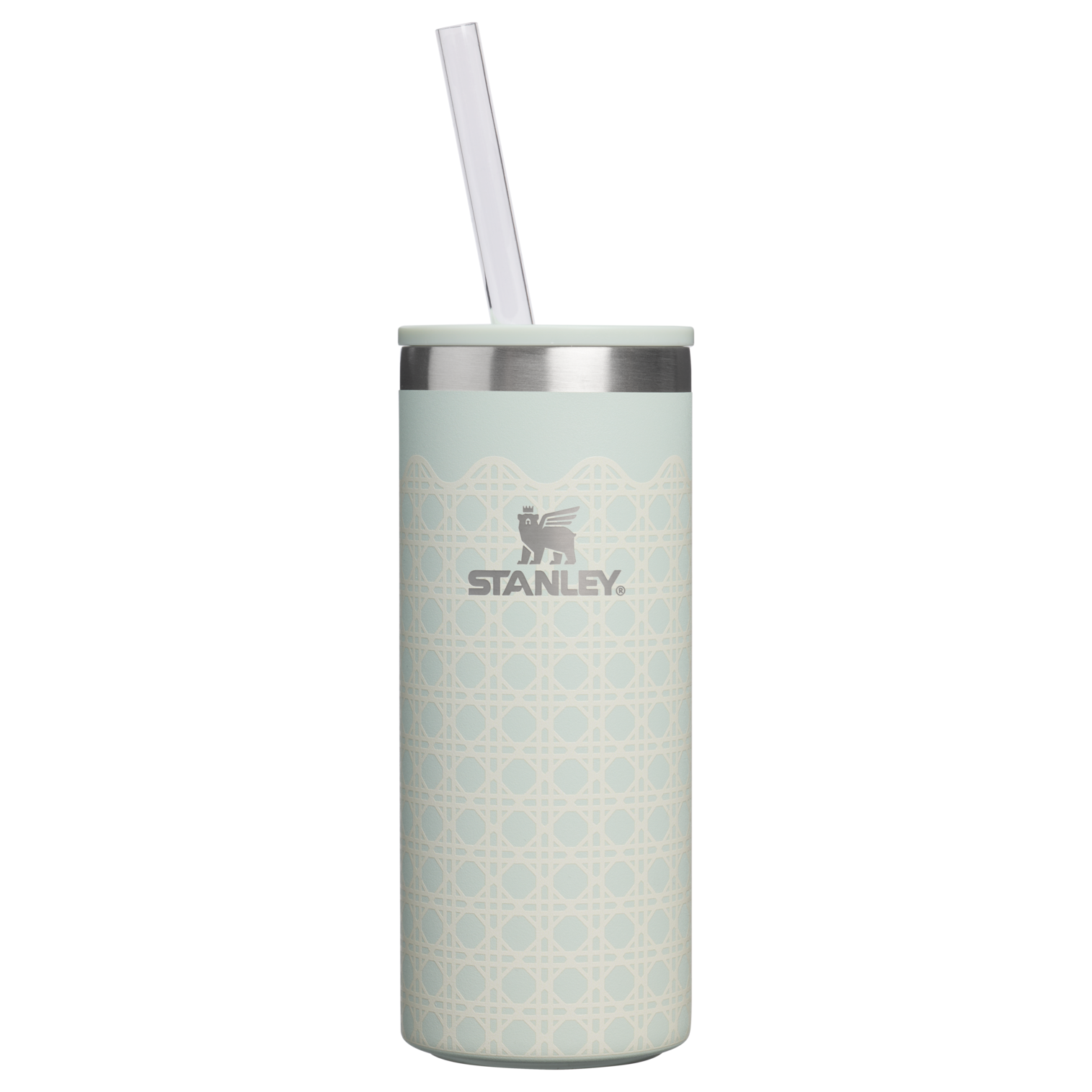 Leak-Proof Insulated The Everyday Slim Can Cooler Cup D350R - Julienne Series Portable Picnic Chiller Tote - Mist Rattan