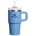 Splash-Resistant FlowState The Quencher H2.O Flowstate Tumbler | Stanley Create D274S - FlowState 3-Position Lid Insulated Travel Mug - Blue Sky