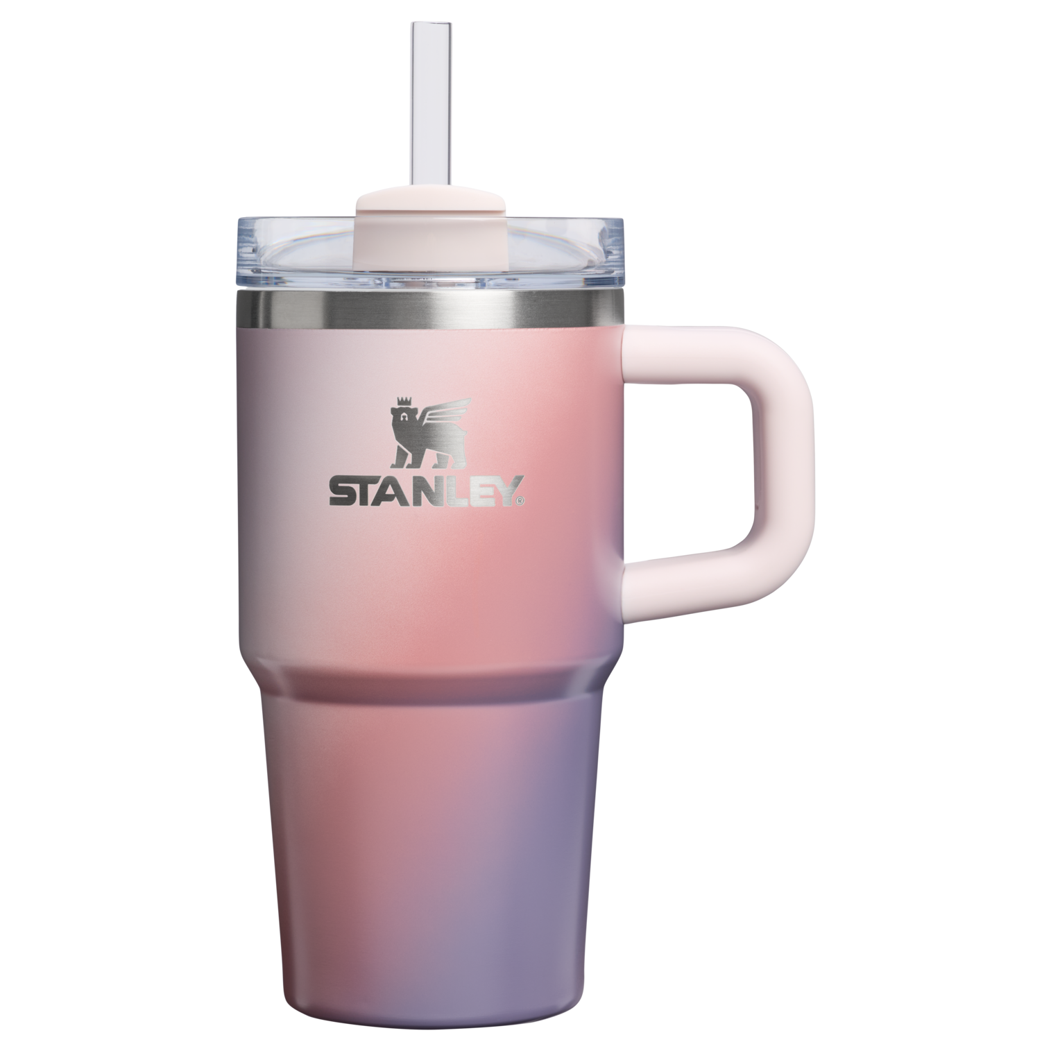 Car-Cup Friendly The Quencher H2.O Flowstate Tumbler D069R - Premium Stainless Steel Straw Cup for All-Day Hydration - Dawn Spiral