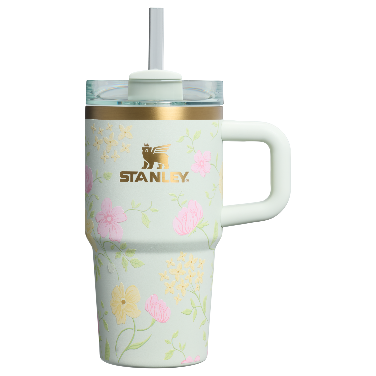 Large Capacity The Easter Quencher H2.0  Flowstate Tumbler D259S - Premium Stainless Steel Straw Cup for All-Day Hydration - Spring Blossoms