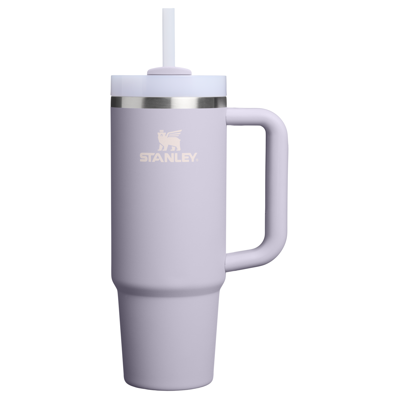 Double-Wall Vacuum The Quencher H2.0 Flowstate Tumbler | Stanley Create D331C - FlowState 3-Position Lid Insulated Travel Mug - Purple Dust