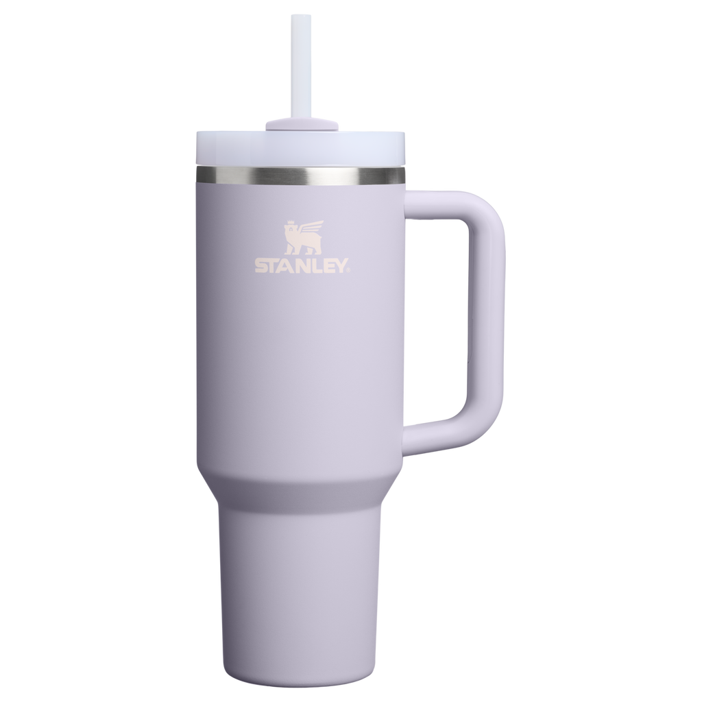Car-Cup Friendly The Quencher H2.0 Flowstate Tumbler D050X - Double-Wall Vacuum Insulated Travel Tumbler with Straw - Purple Dust
